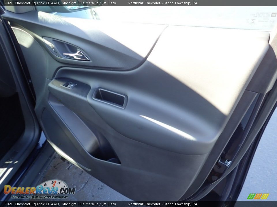 2020 Chevrolet Equinox LT AWD Midnight Blue Metallic / Jet Black Photo #17