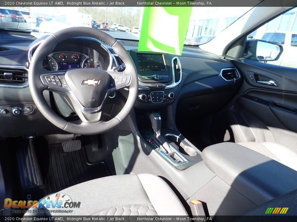 2020 Chevrolet Equinox LT AWD Midnight Blue Metallic / Jet Black Photo #22