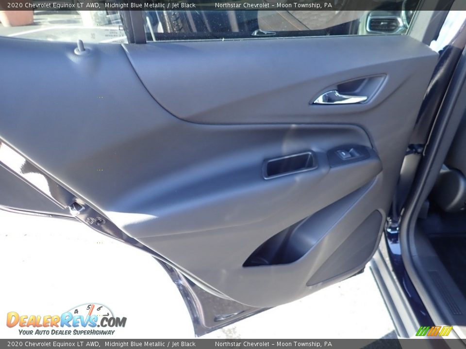 2020 Chevrolet Equinox LT AWD Midnight Blue Metallic / Jet Black Photo #23