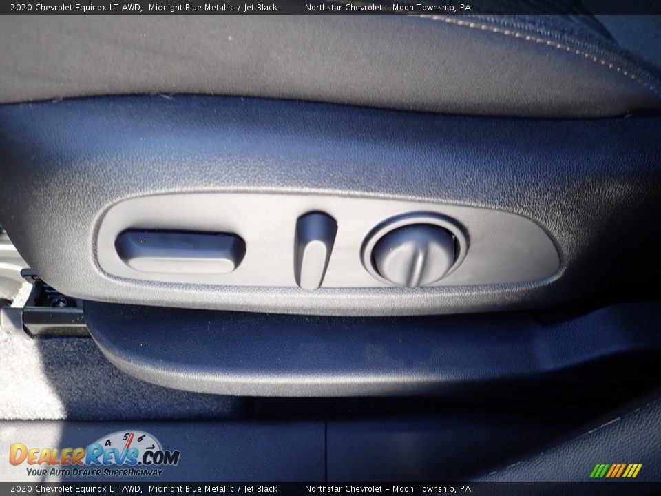 2020 Chevrolet Equinox LT AWD Midnight Blue Metallic / Jet Black Photo #25