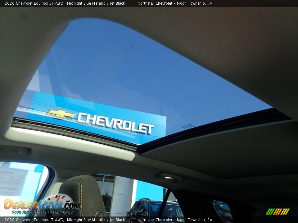 2020 Chevrolet Equinox LT AWD Midnight Blue Metallic / Jet Black Photo #26