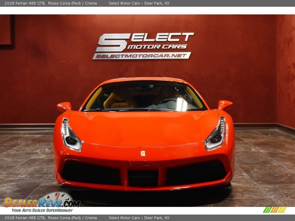 2018 Ferrari 488 GTB Rosso Corsa (Red) / Crema Photo #2