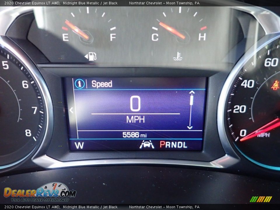 2020 Chevrolet Equinox LT AWD Midnight Blue Metallic / Jet Black Photo #29
