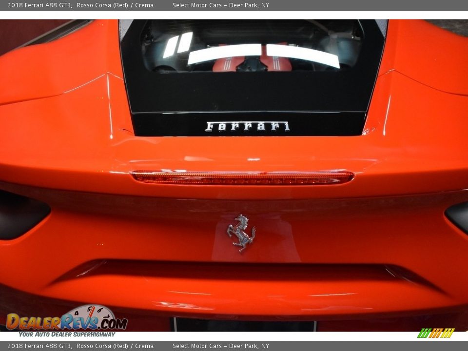 2018 Ferrari 488 GTB Rosso Corsa (Red) / Crema Photo #7