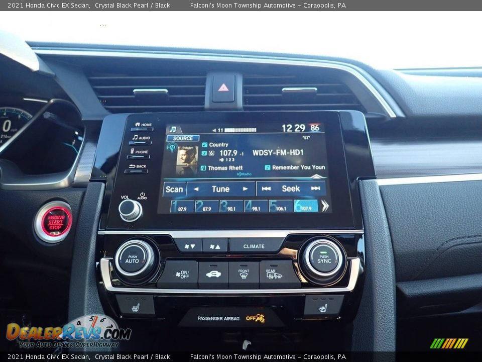 Controls of 2021 Honda Civic EX Sedan Photo #13