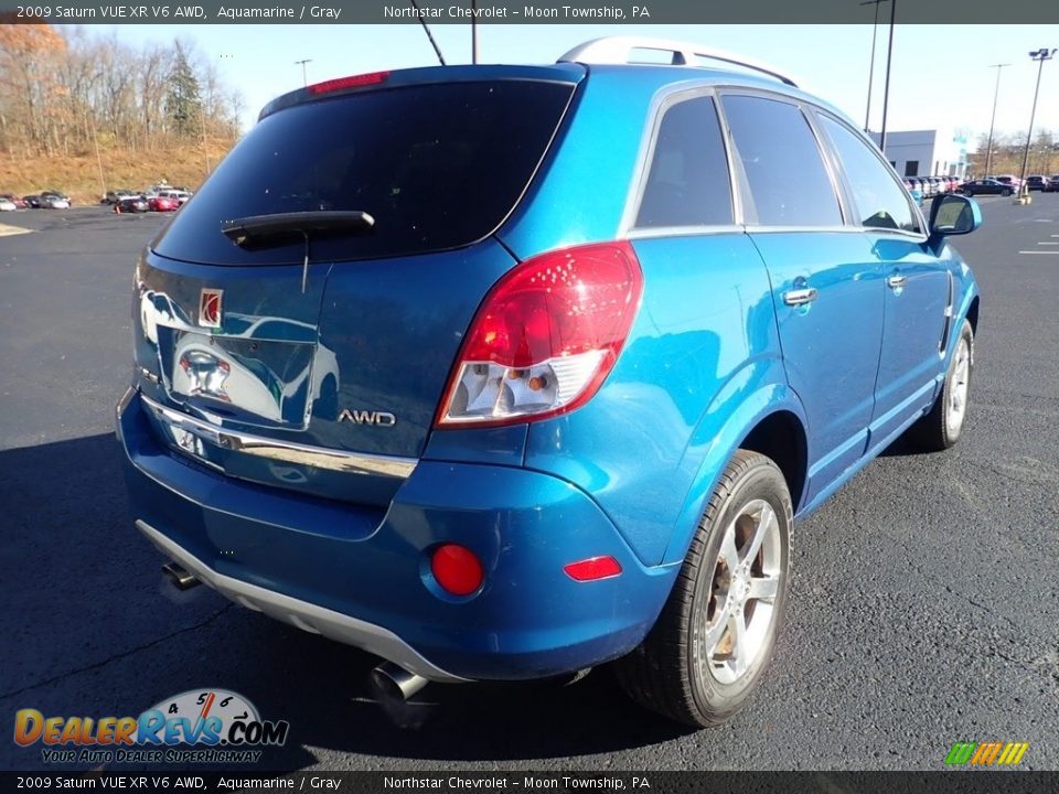 2009 Saturn VUE XR V6 AWD Aquamarine / Gray Photo #4