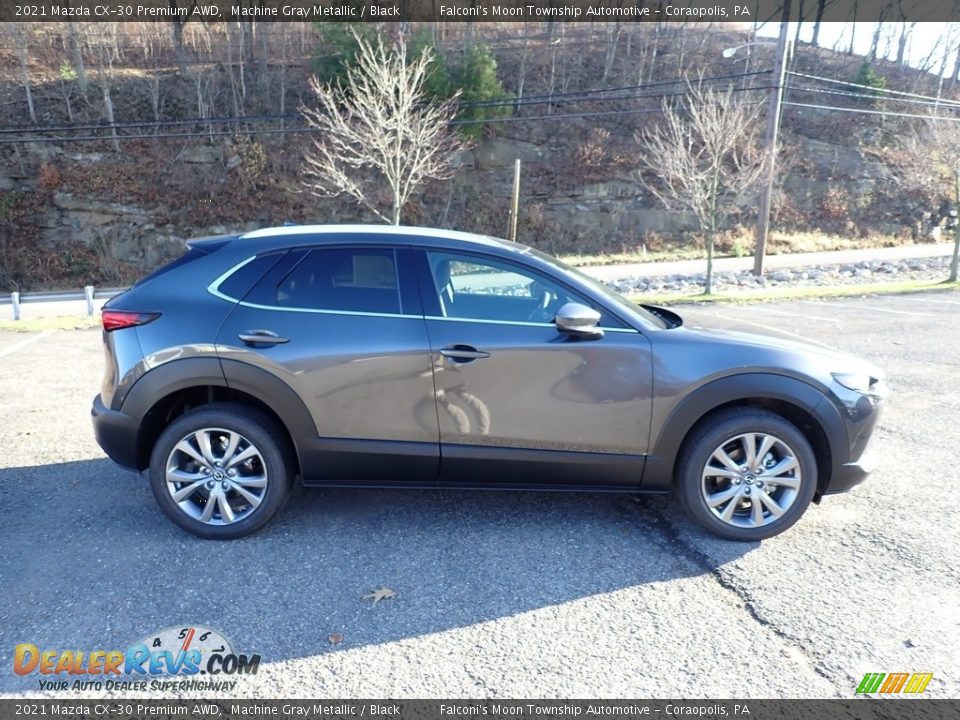 2021 Mazda CX-30 Premium AWD Machine Gray Metallic / Black Photo #1
