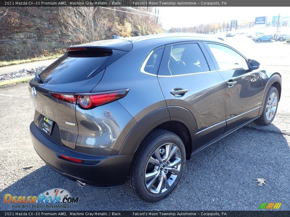 2021 Mazda CX-30 Premium AWD Machine Gray Metallic / Black Photo #2