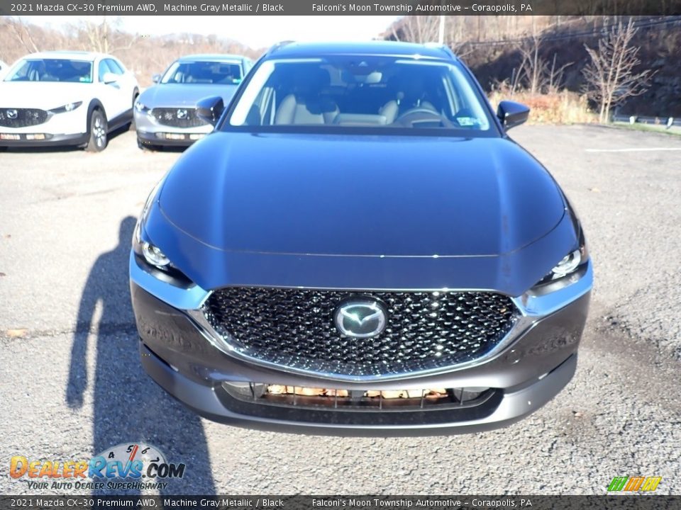 2021 Mazda CX-30 Premium AWD Machine Gray Metallic / Black Photo #4