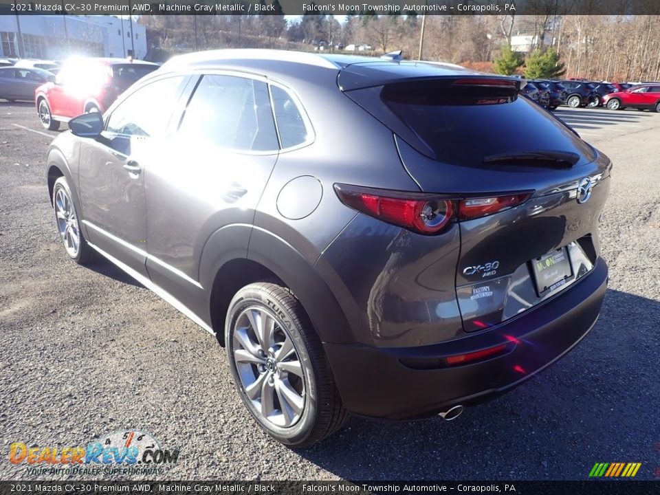 2021 Mazda CX-30 Premium AWD Machine Gray Metallic / Black Photo #6