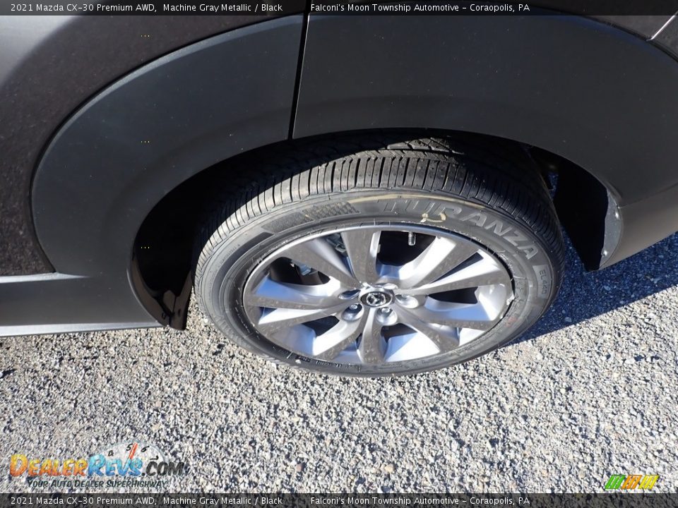 2021 Mazda CX-30 Premium AWD Machine Gray Metallic / Black Photo #7