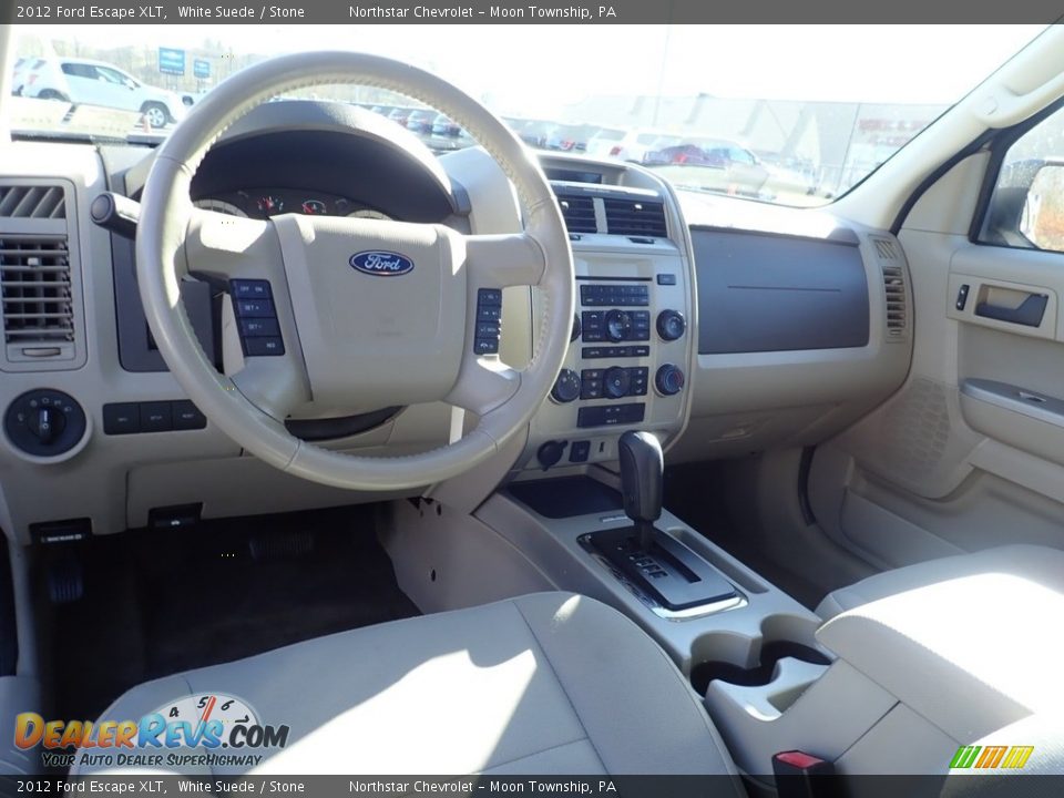 2012 Ford Escape XLT White Suede / Stone Photo #10