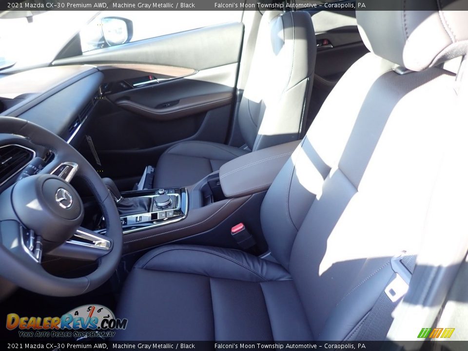 2021 Mazda CX-30 Premium AWD Machine Gray Metallic / Black Photo #9