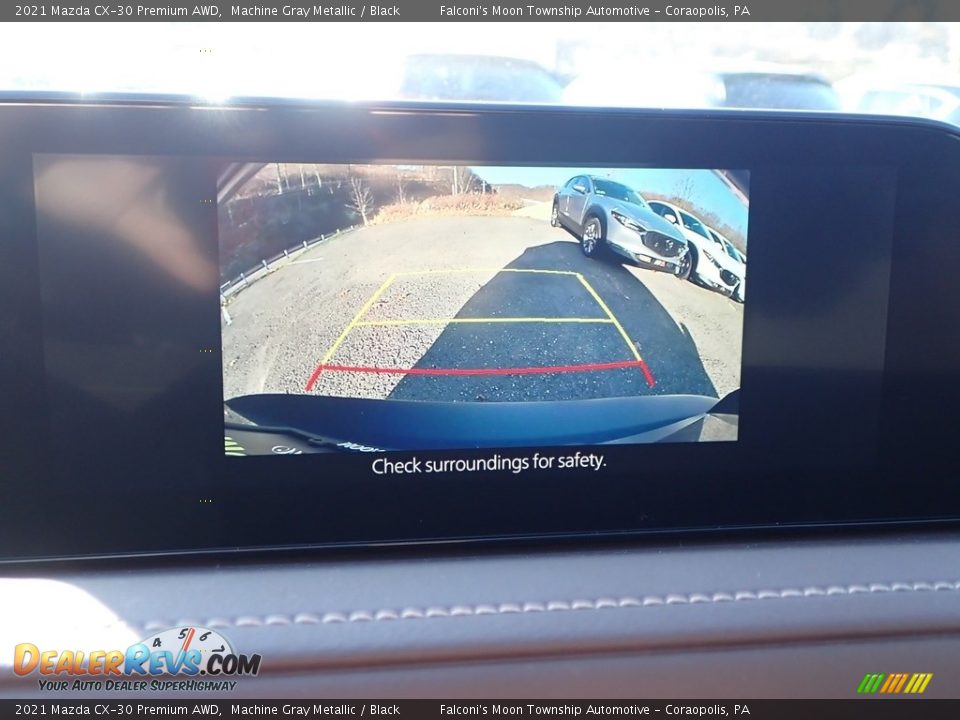 2021 Mazda CX-30 Premium AWD Machine Gray Metallic / Black Photo #13