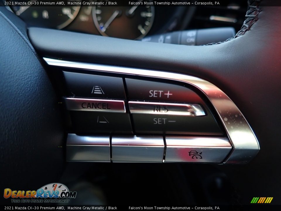 2021 Mazda CX-30 Premium AWD Machine Gray Metallic / Black Photo #14