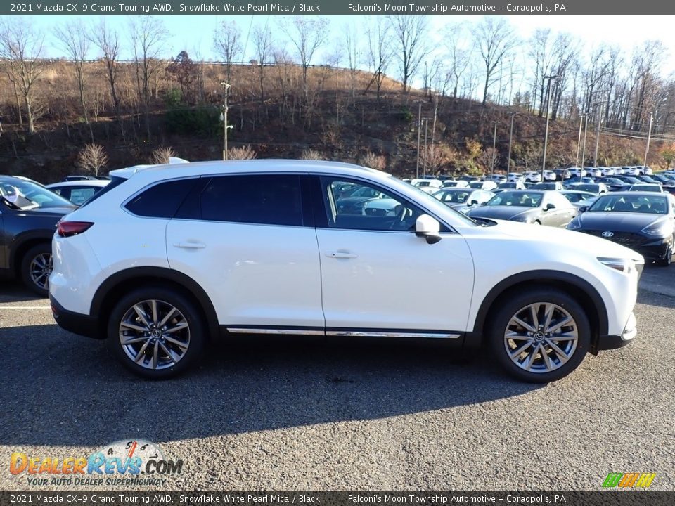 2021 Mazda CX-9 Grand Touring AWD Snowflake White Pearl Mica / Black Photo #1