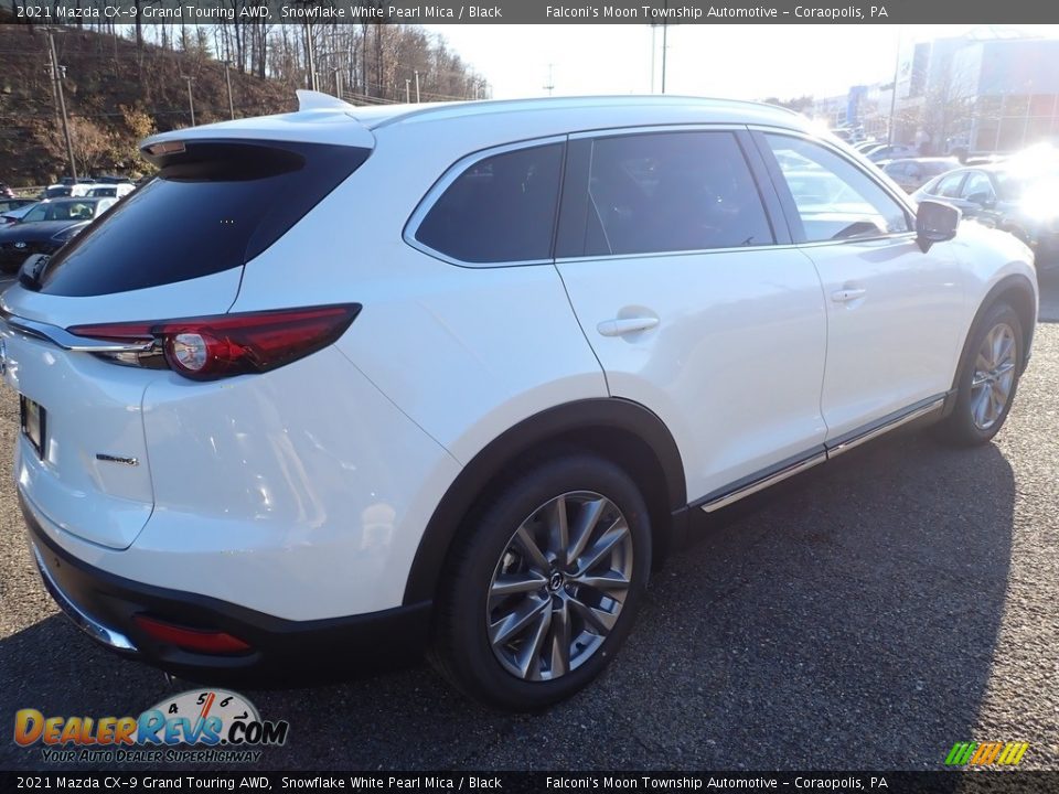 2021 Mazda CX-9 Grand Touring AWD Snowflake White Pearl Mica / Black Photo #2