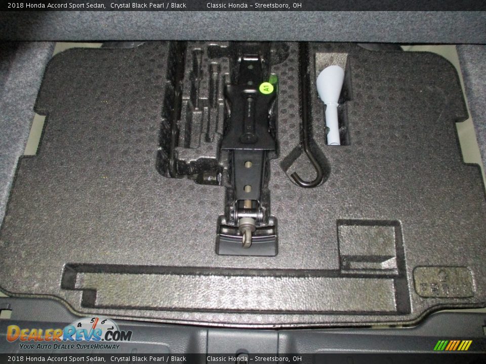 2018 Honda Accord Sport Sedan Crystal Black Pearl / Black Photo #21