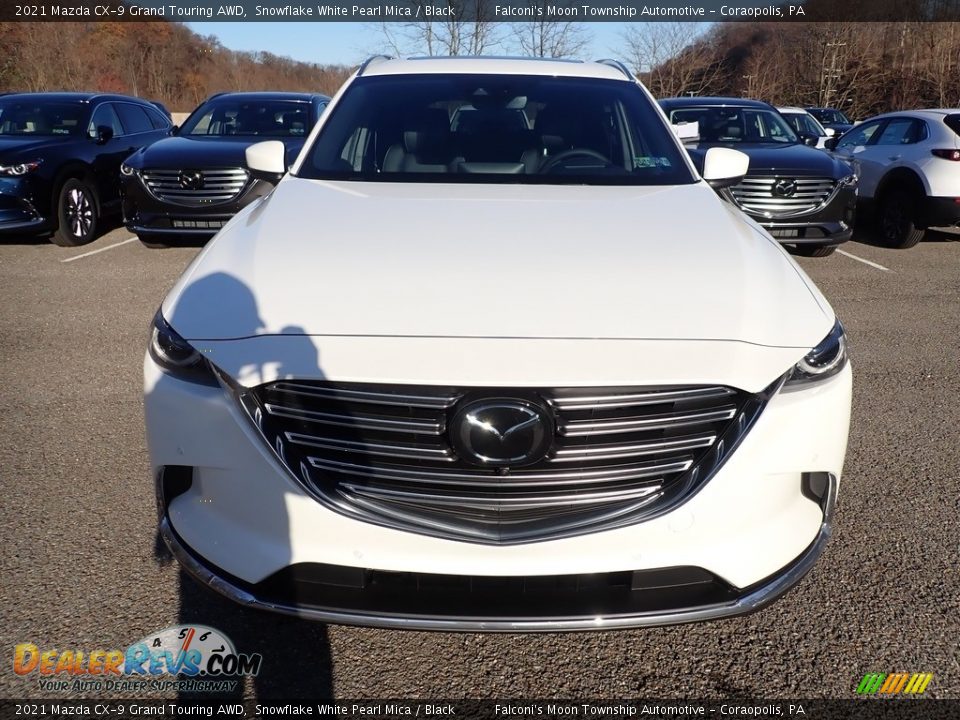 2021 Mazda CX-9 Grand Touring AWD Snowflake White Pearl Mica / Black Photo #4