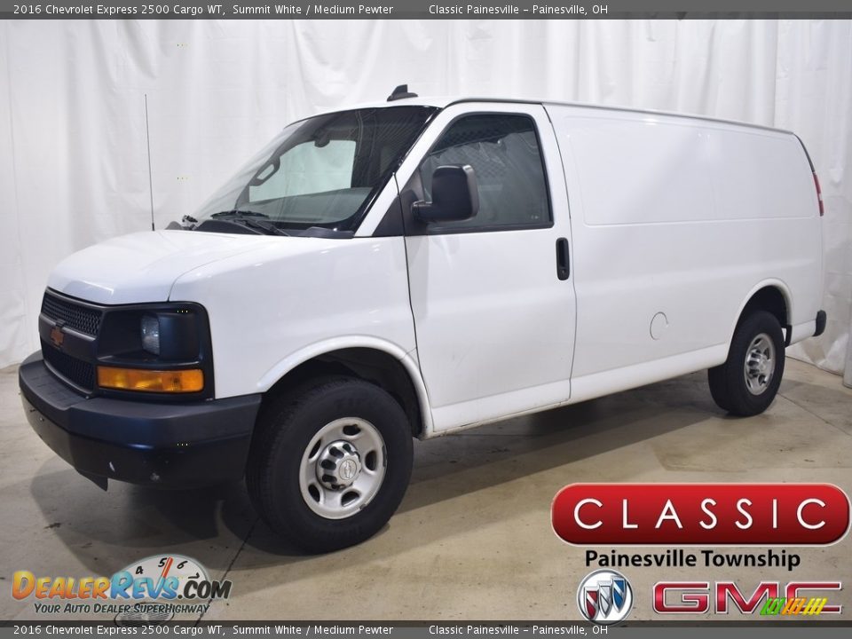 2016 Chevrolet Express 2500 Cargo WT Summit White / Medium Pewter Photo #1