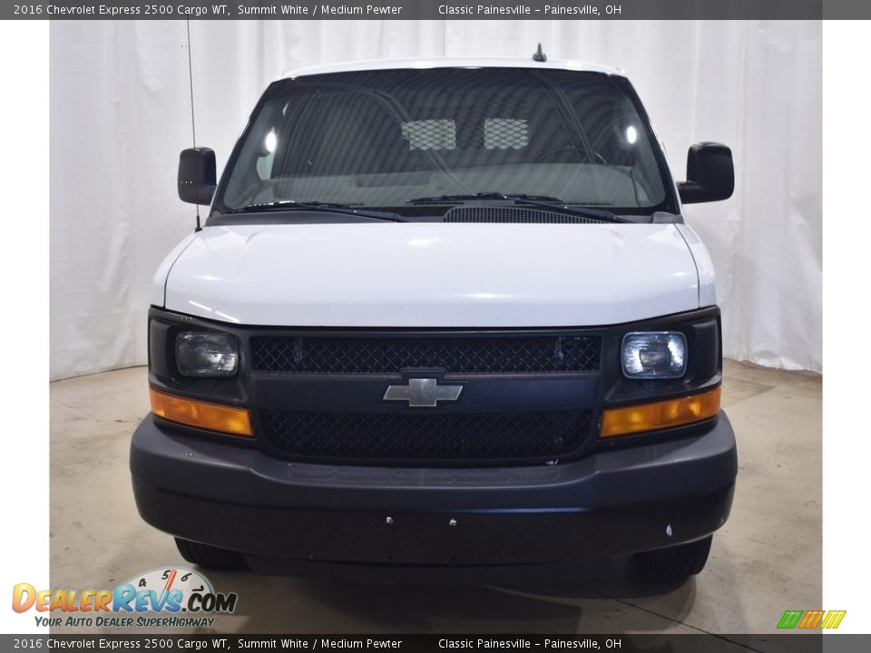 2016 Chevrolet Express 2500 Cargo WT Summit White / Medium Pewter Photo #4