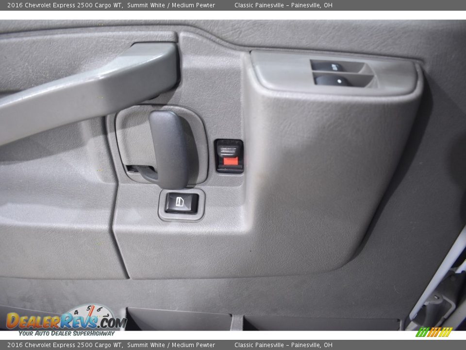 2016 Chevrolet Express 2500 Cargo WT Summit White / Medium Pewter Photo #10