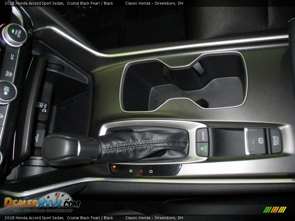 2018 Honda Accord Sport Sedan Crystal Black Pearl / Black Photo #33
