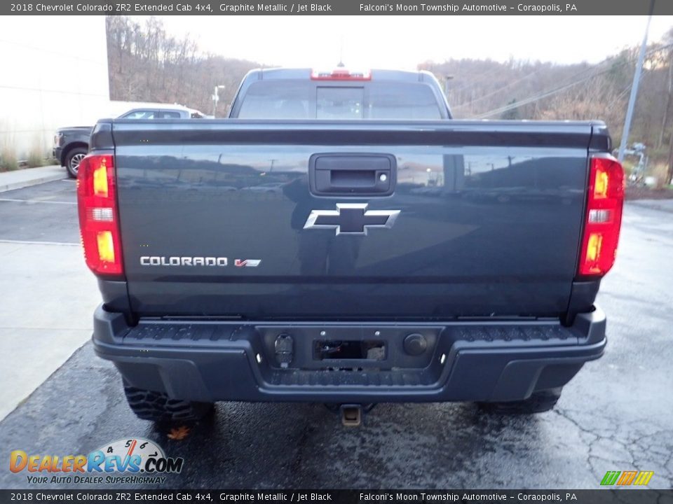 2018 Chevrolet Colorado ZR2 Extended Cab 4x4 Graphite Metallic / Jet Black Photo #3