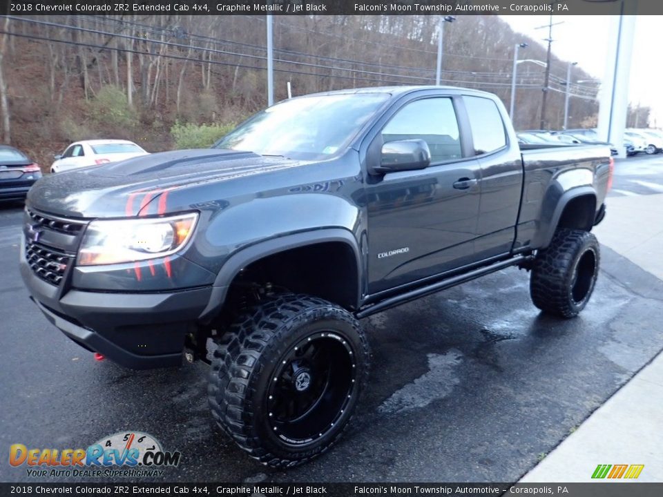 2018 Chevrolet Colorado ZR2 Extended Cab 4x4 Graphite Metallic / Jet Black Photo #6