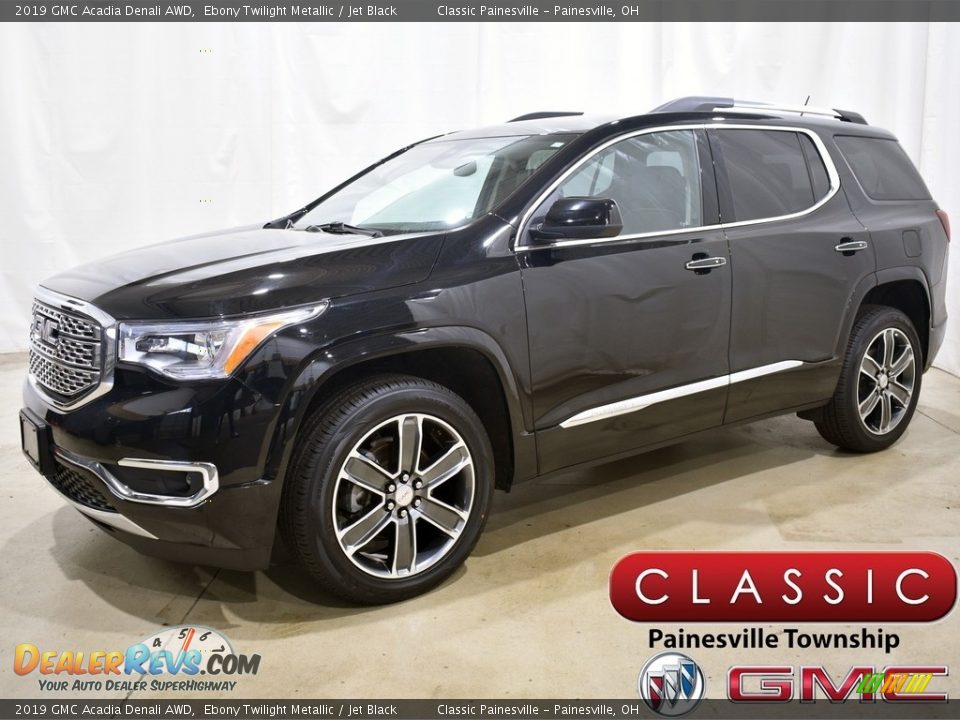 2019 GMC Acadia Denali AWD Ebony Twilight Metallic / Jet Black Photo #1