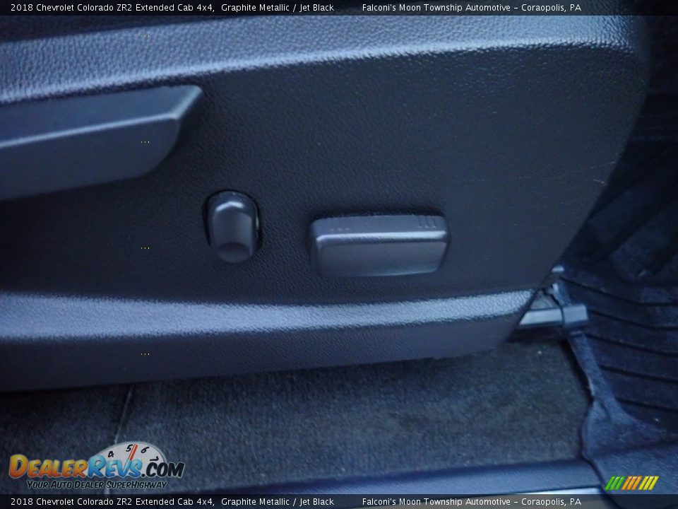 2018 Chevrolet Colorado ZR2 Extended Cab 4x4 Graphite Metallic / Jet Black Photo #12