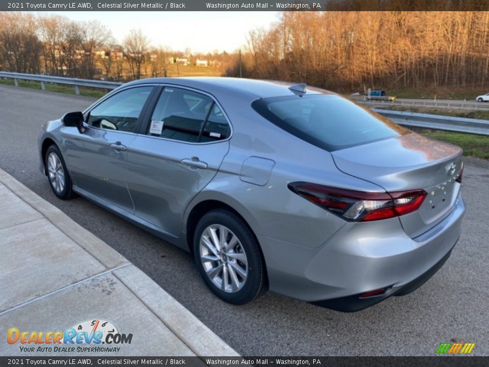 2021 Toyota Camry LE AWD Celestial Silver Metallic / Black Photo #2