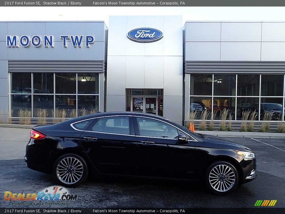 2017 Ford Fusion SE Shadow Black / Ebony Photo #1