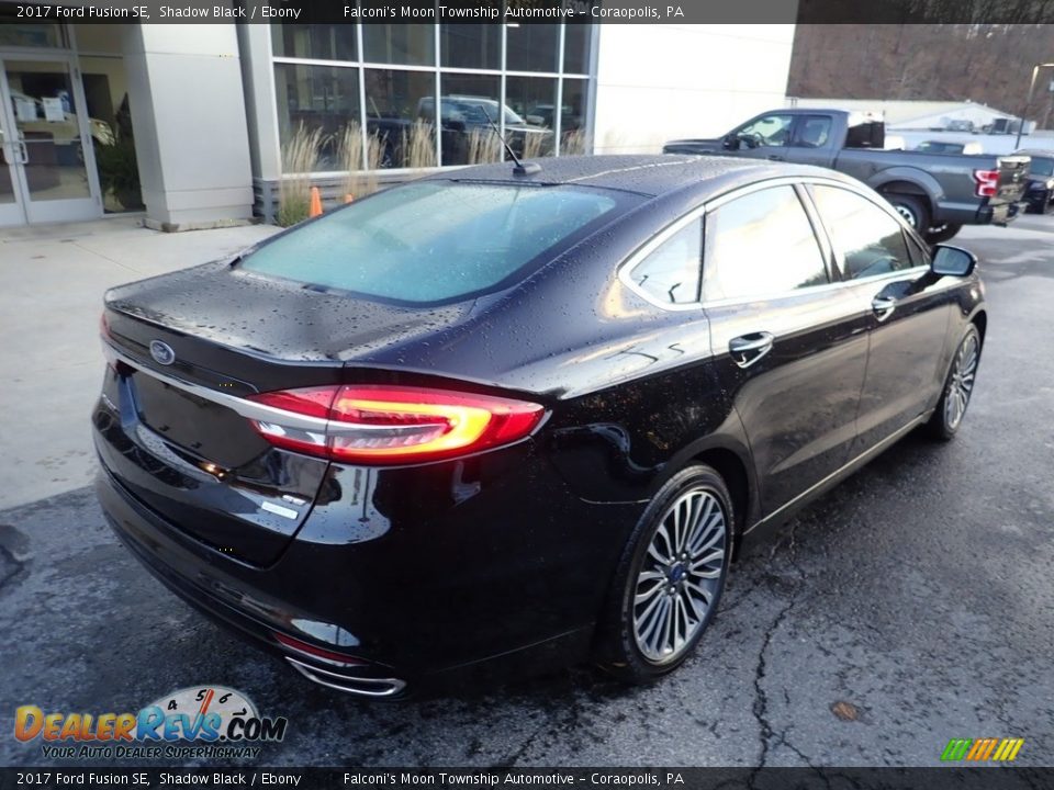 2017 Ford Fusion SE Shadow Black / Ebony Photo #2