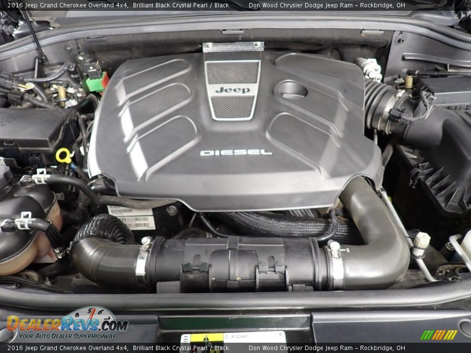 2016 Jeep Grand Cherokee Overland 4x4 3.0 Liter CRD DOHC 24-Valve Turbo-Diesel V6 Engine Photo #10