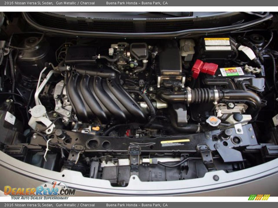2016 Nissan Versa SL Sedan 1.6 Liter DOHC 16-Valve CVTCS 4 Cylinder Engine Photo #32