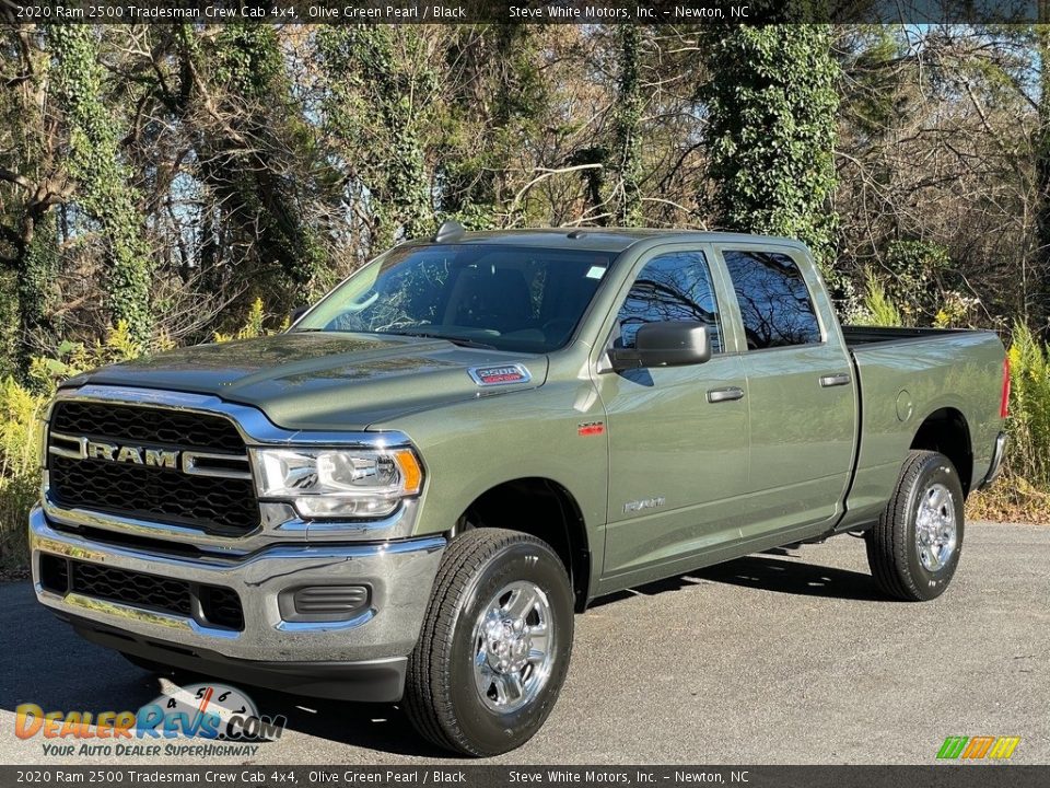 2020 Ram 2500 Tradesman Crew Cab 4x4 Olive Green Pearl / Black Photo #2