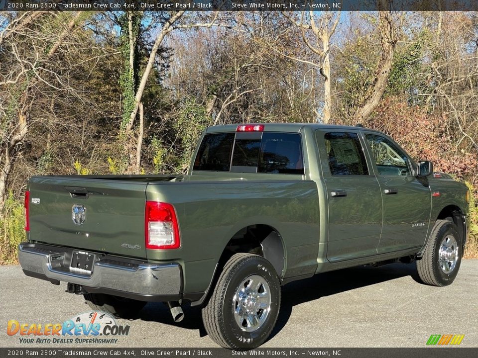 2020 Ram 2500 Tradesman Crew Cab 4x4 Olive Green Pearl / Black Photo #6