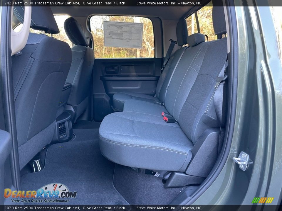 Rear Seat of 2020 Ram 2500 Tradesman Crew Cab 4x4 Photo #13