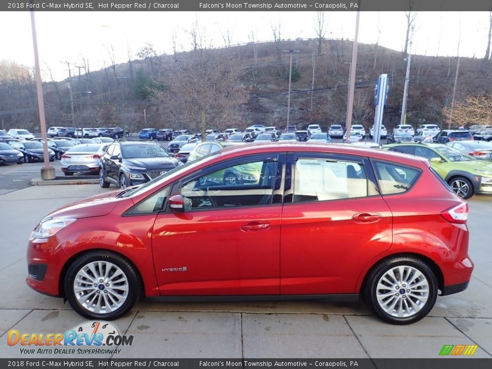 Hot Pepper Red 2018 Ford C-Max Hybrid SE Photo #6