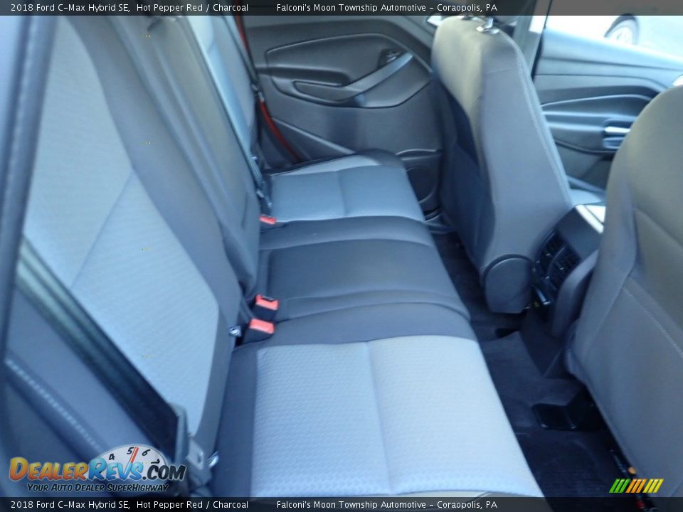 Rear Seat of 2018 Ford C-Max Hybrid SE Photo #14