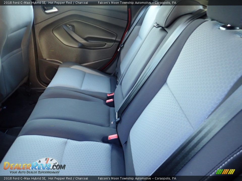 Rear Seat of 2018 Ford C-Max Hybrid SE Photo #16