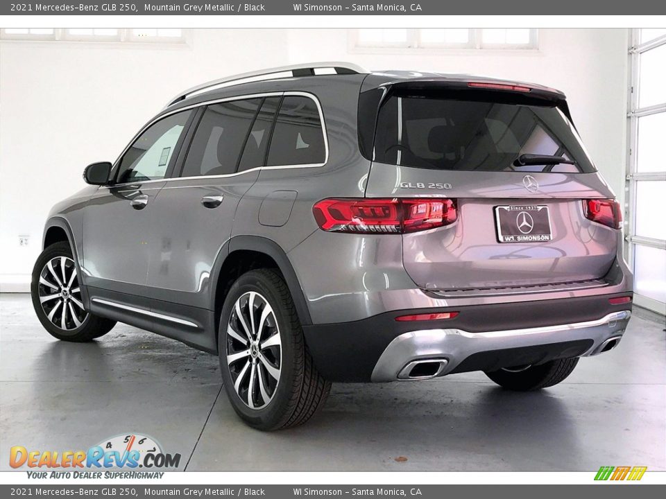 2021 Mercedes-Benz GLB 250 Mountain Grey Metallic / Black Photo #2