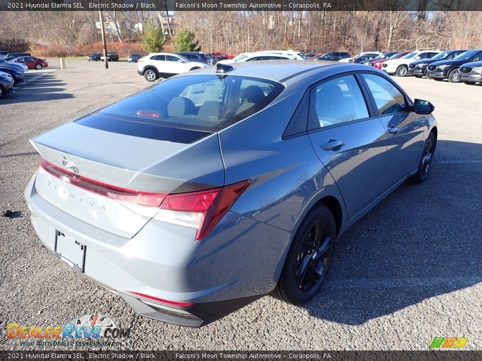 2021 Hyundai Elantra SEL Electric Shadow / Black Photo #2