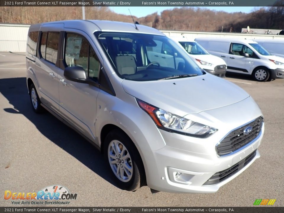 Front 3/4 View of 2021 Ford Transit Connect XLT Passenger Wagon Photo #3