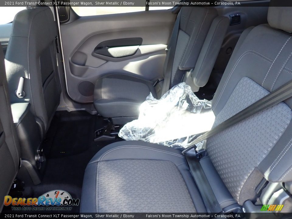 Rear Seat of 2021 Ford Transit Connect XLT Passenger Wagon Photo #8