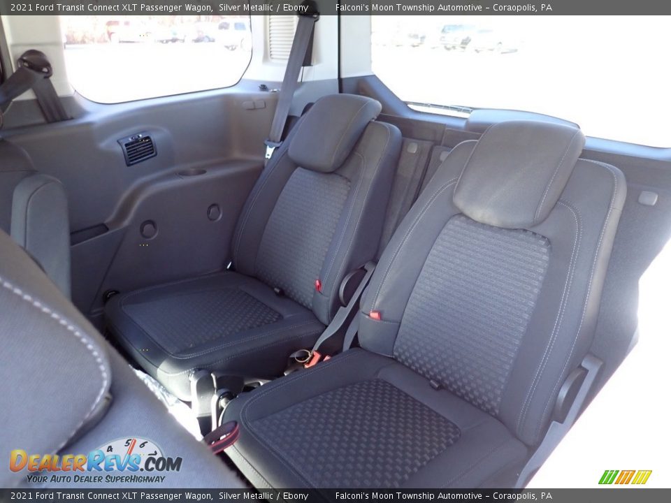 Rear Seat of 2021 Ford Transit Connect XLT Passenger Wagon Photo #9