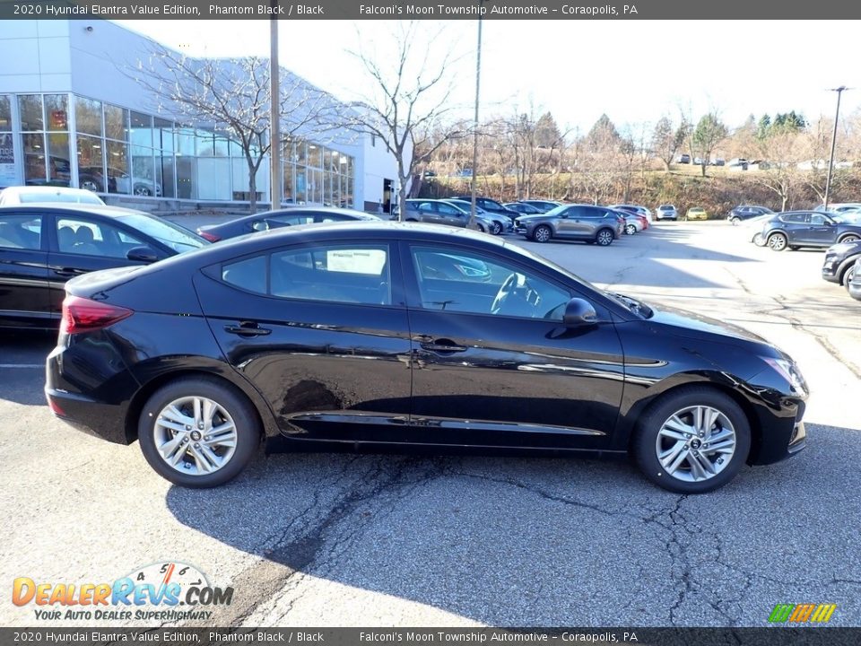 2020 Hyundai Elantra Value Edition Phantom Black / Black Photo #1