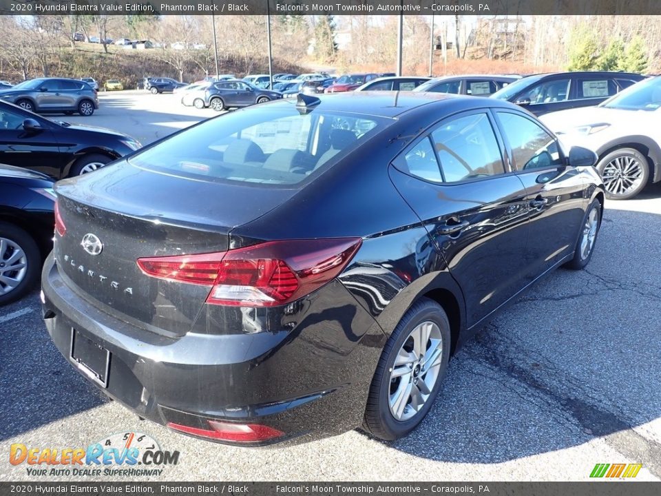 2020 Hyundai Elantra Value Edition Phantom Black / Black Photo #2