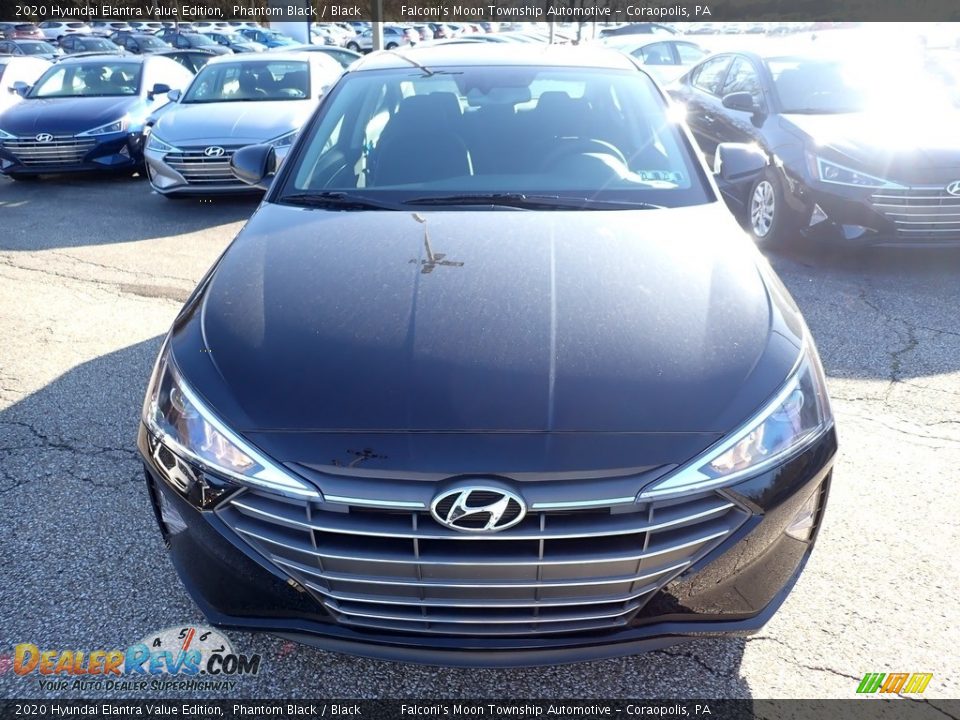 2020 Hyundai Elantra Value Edition Phantom Black / Black Photo #4